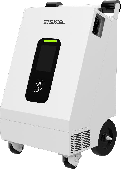 Sinexcel SEC 40 mobile version on a wheeled frame